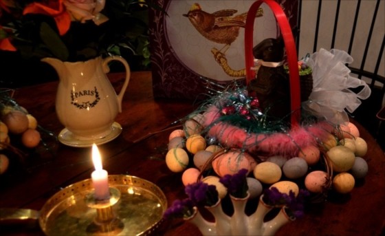 手作りのキャンドルホルダーで癒しの空間