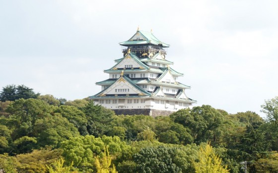 大阪のシンボル大阪城！