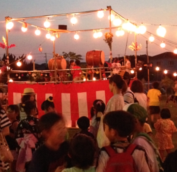 地域恒例の夏祭り