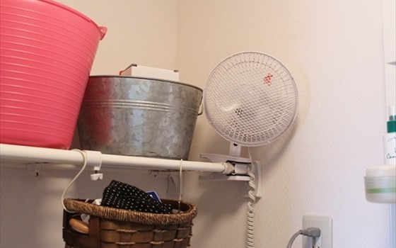 置く所が無くても使えるクリップ式扇風機