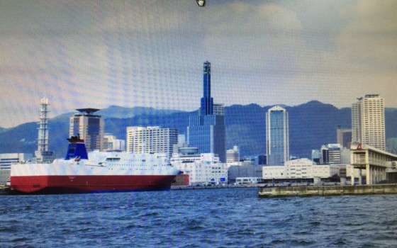 神戸の港からはじまる船旅