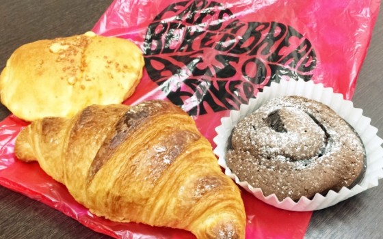 食べ応え抜群！大きなクロワッサンで有名なお店♪