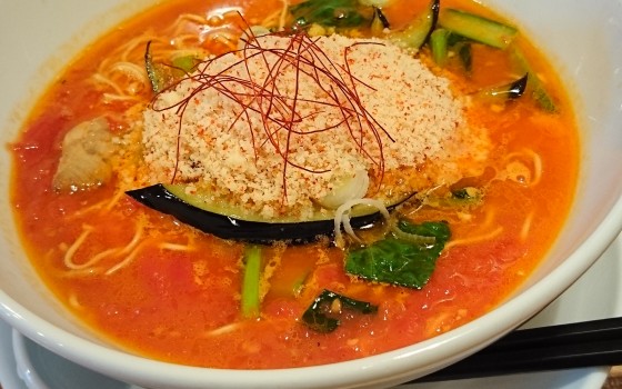 これが女子ラーメン。