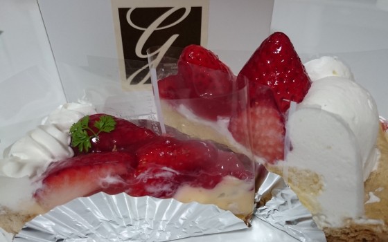 苺のケーキ