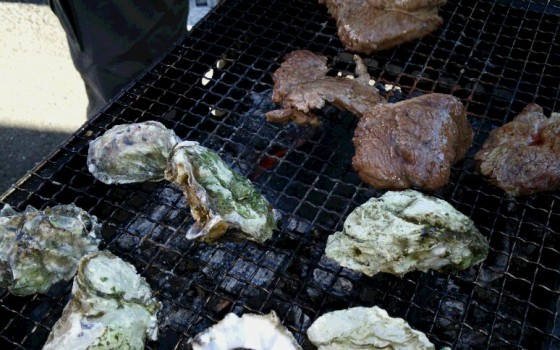 焼き肉＆牡蠣