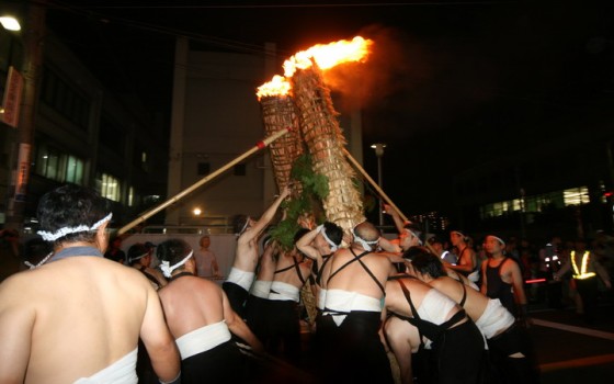 池田市『がんがら火祭り』