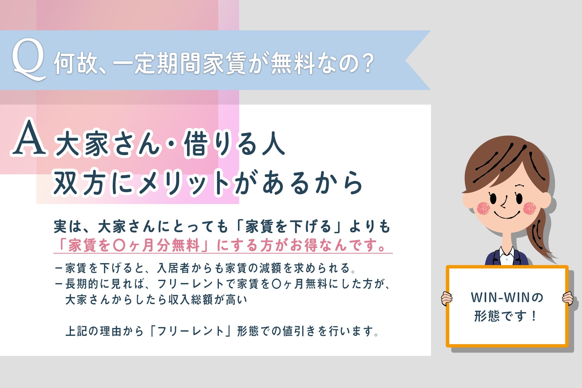 よく目にするフリーレントの賃貸物件とは なぜ家賃1 2ヶ月無料にできるのか アパマンショップ